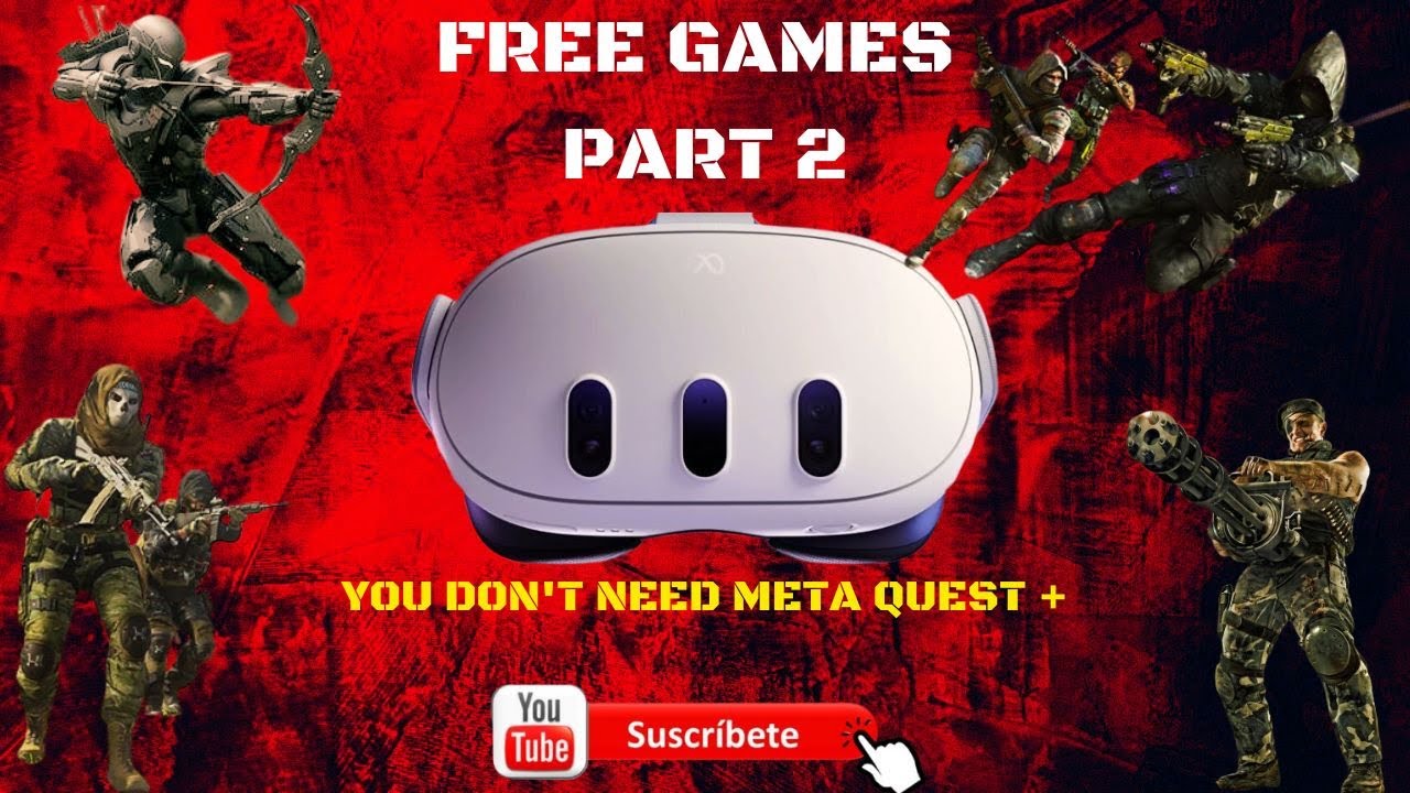FREE GAMES PART 2 | IN THIS VIDEO I PRESENT YOU A NEW LIBRARY OF FREE GAMES | QUEST3 | QUEST 3 S
