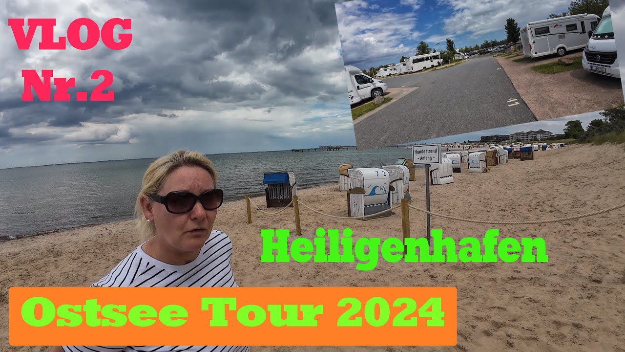 Vlog2 🇩🇪Wohnmobilstellplatz Heiligenhafen Radtour ins 😯nirgendwo ,Tierische Probleme😳 tauchen auf🤨