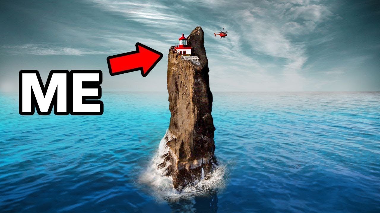 Overnight in the World’s Most Dangerous Lighthouse 😱