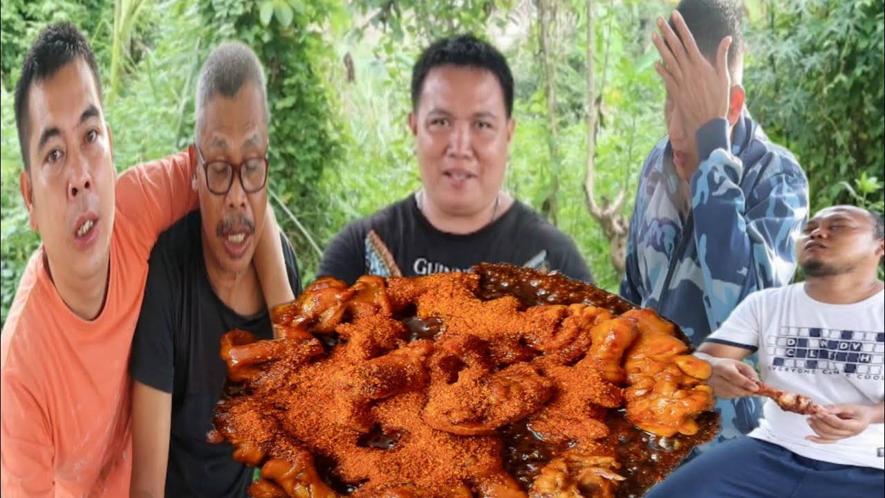 PRANK BERHASIL SEMUA MENANGIS ..AYAM TER PEDAS LEVEL 3000.000