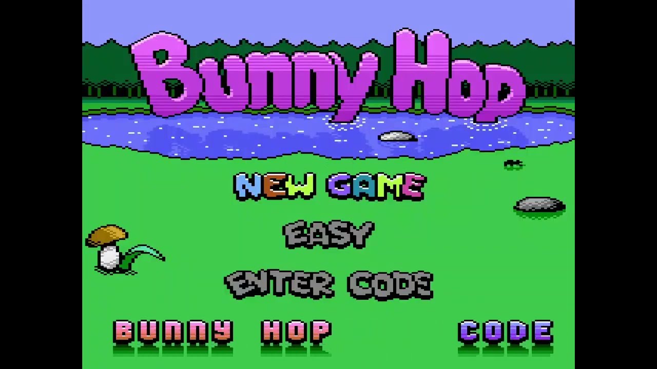 Bunny hop (atari) - solucja