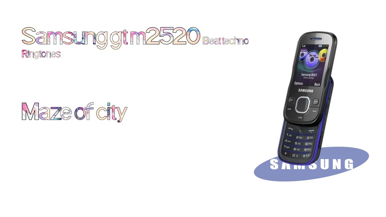 Samsung gt m2520 (Ringtones) Beat techno