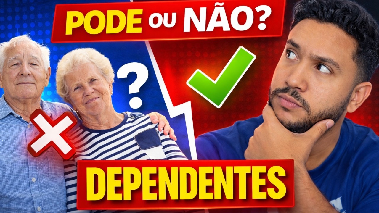 POSSO DECLARAR MEUS PAIS COMO DEPENDENTES NO IMPOSTO DE RENDA 2026?