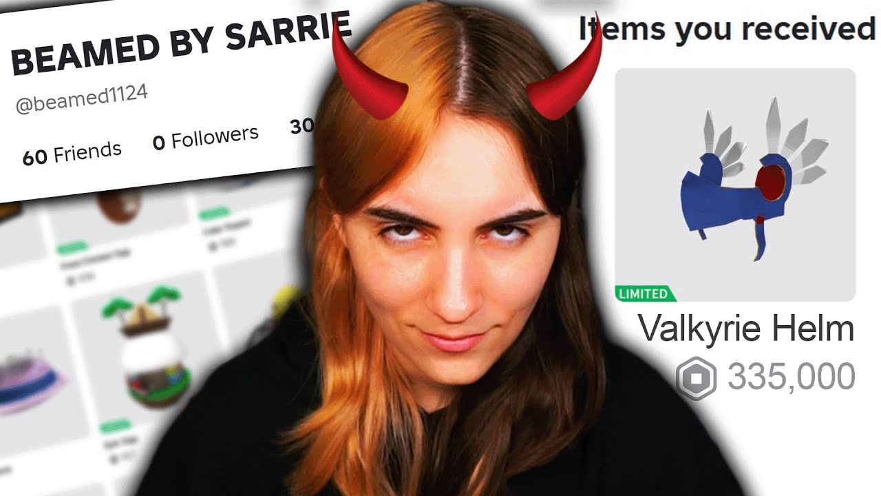 I Stole Roblox Limiteds From 8 Year Olds