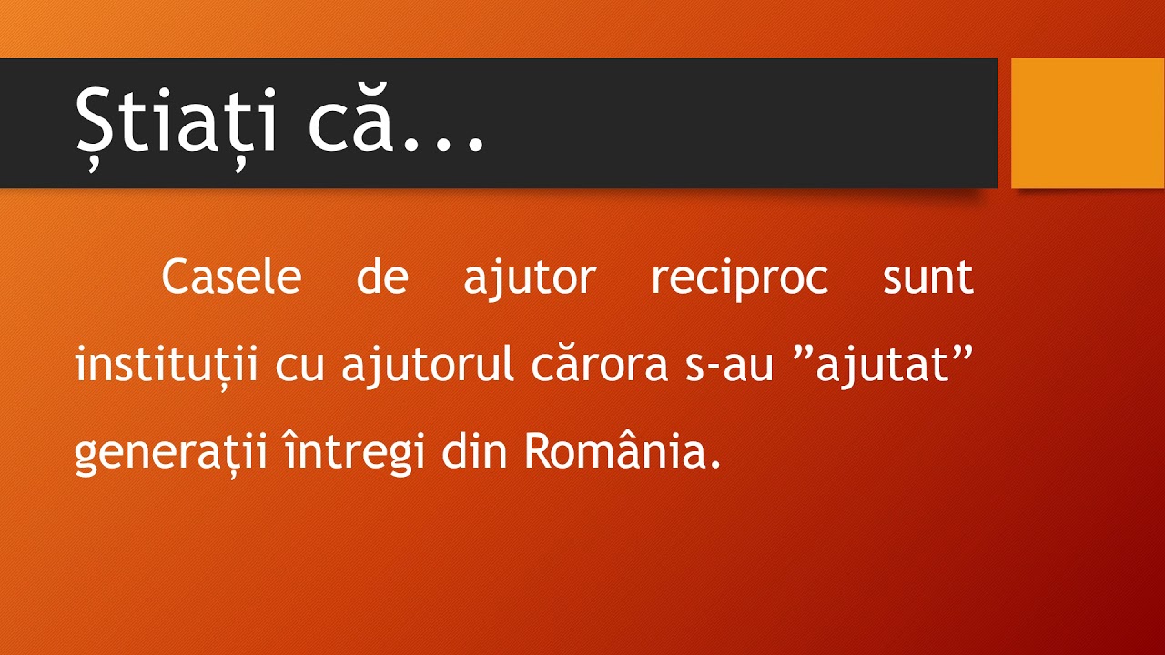 Stiati ca