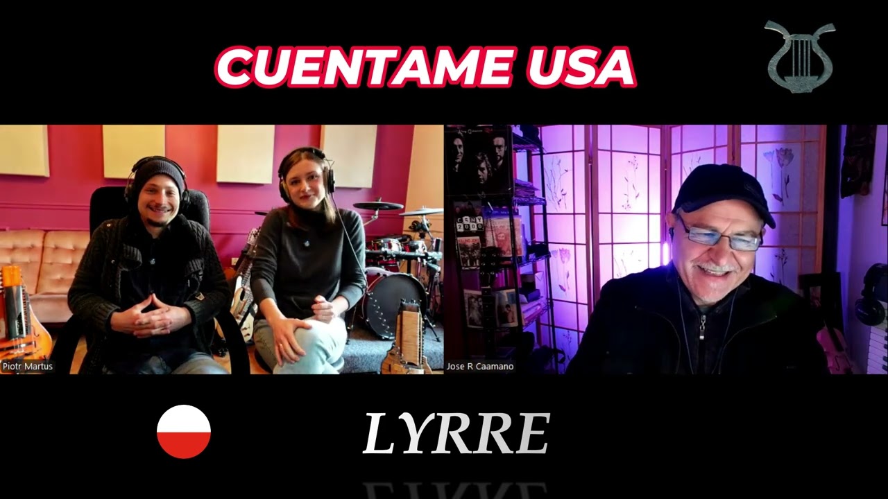 Lyrre-Interview (Michalina Malisz (vocals, hurdy-gurdy), Piotr Martuś (guitar).@LYRREofficial