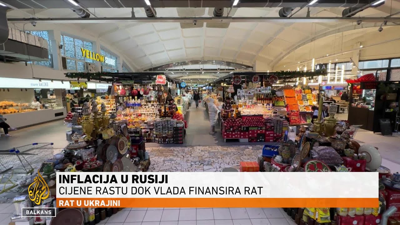 Inflacija u Rusiji: Cijene rastu dok vlada finansira rat