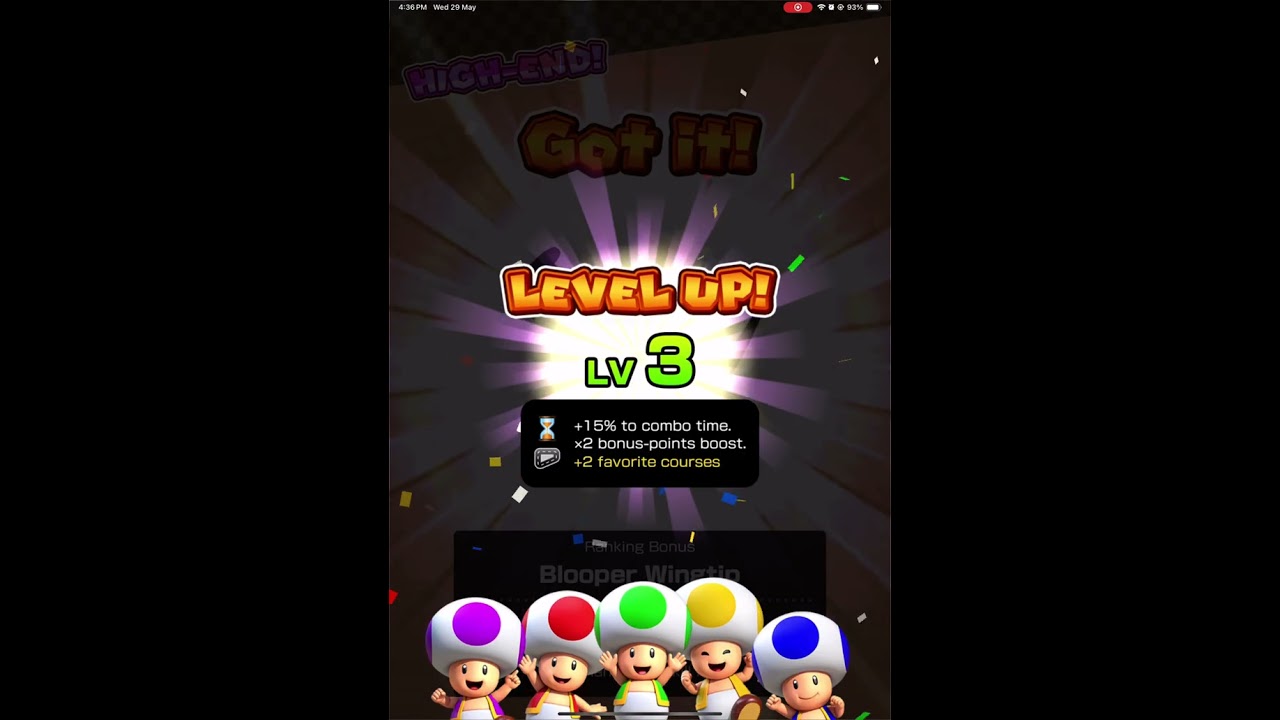 Reaching Tier 99 in Mario Kart Tour! &ldquo;Awesome Prize!&rdquo;