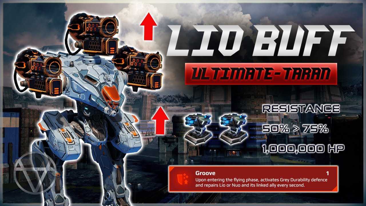 Lio is BACK (Major Buff) w/ UE Tarans – UPD 11.4 Rebalance Gameplay | War Robots