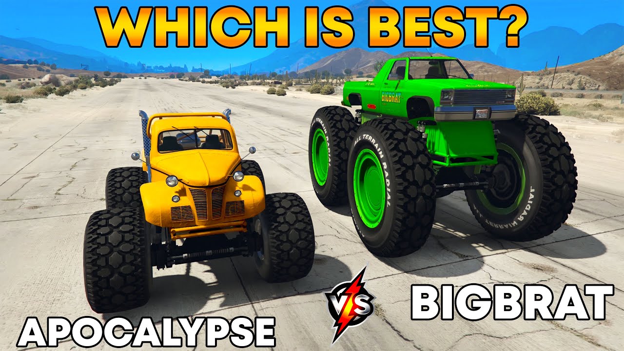 GTA 5 ONLINE: APOCALYPSE VS BIGBRAT (WHICH IS BEST?) | (ROCKSTAR GAMES)