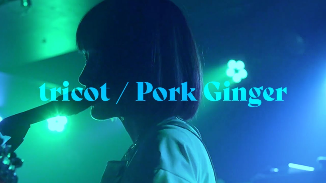 Math Rock 맛집🔥 : tricot - Pork Ginger (ポークジンジャー) live [가사/한글자막/해석]