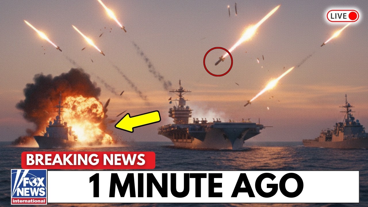Iran Fires 11 Missiles at USS Eisenhower &mdash; 17-Minute Strike Erases 3 Naval