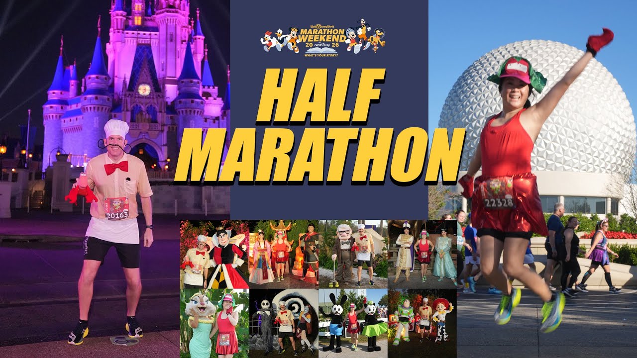 Run Disney Marathon Weekend 2026 Half Marathon Course
