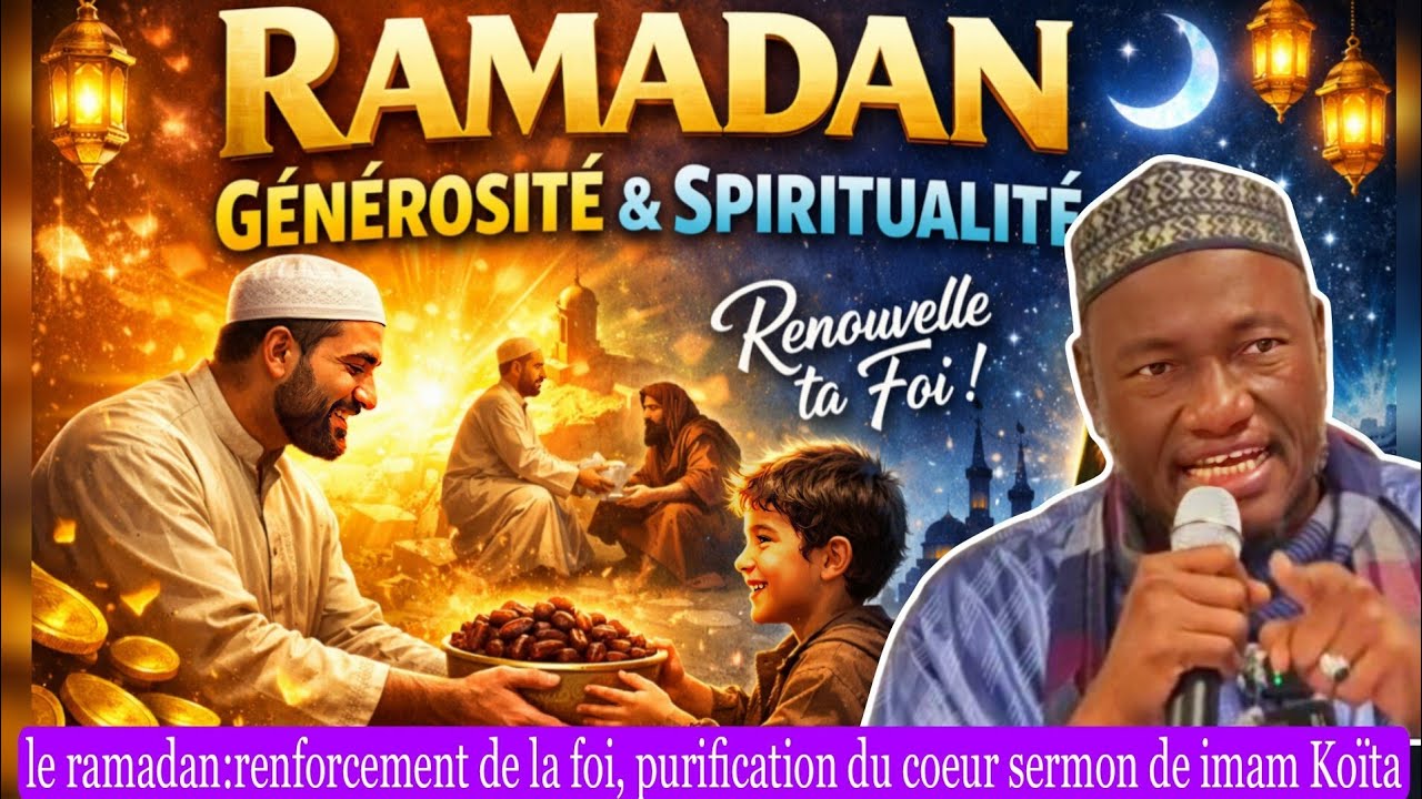Imam Abdoulaye Koita,Les sagesses et leçons du Ramadan, renforcement de la foi,purification du coeur