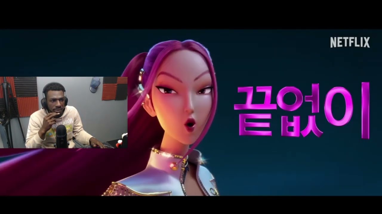 17PoLo REACTING To Golden Official Lyric Video | KPop Demon Hunters | Sony Animation