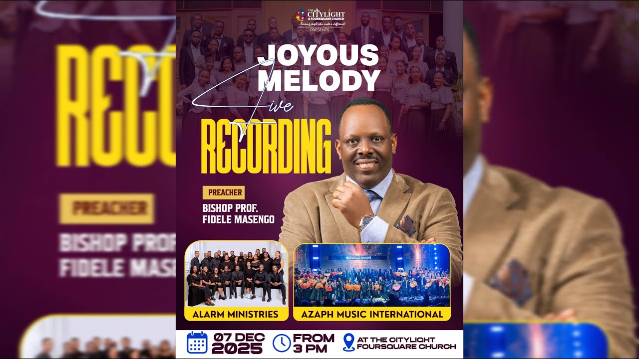 🔴FOURSQUARE TV I|  JOYOUS MELODY LIVE  RECORDING /07 DECEMBER 2025