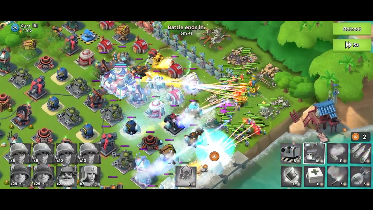 How to Beat Hardest Base in Boom Beach (No Boost)! (Ultimate Strategy Guide)! #30