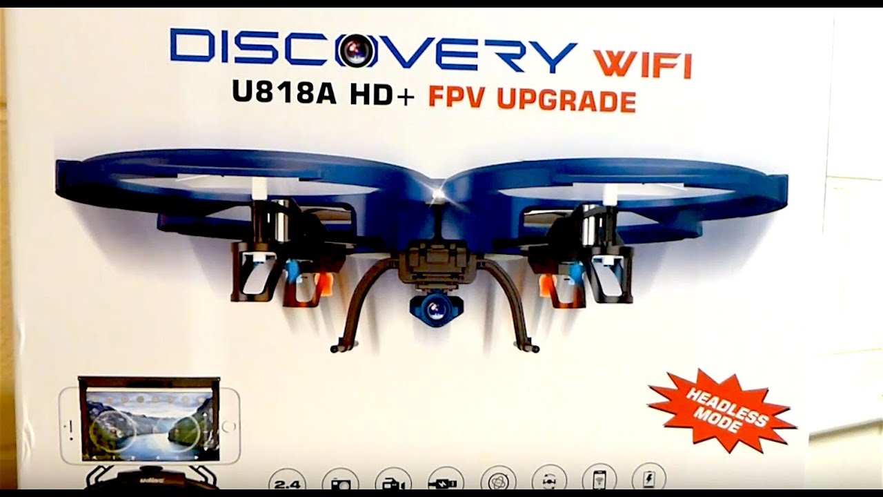 Review: UDI U818A WiFi FPV RC Quadcopter Drone with HD Camera