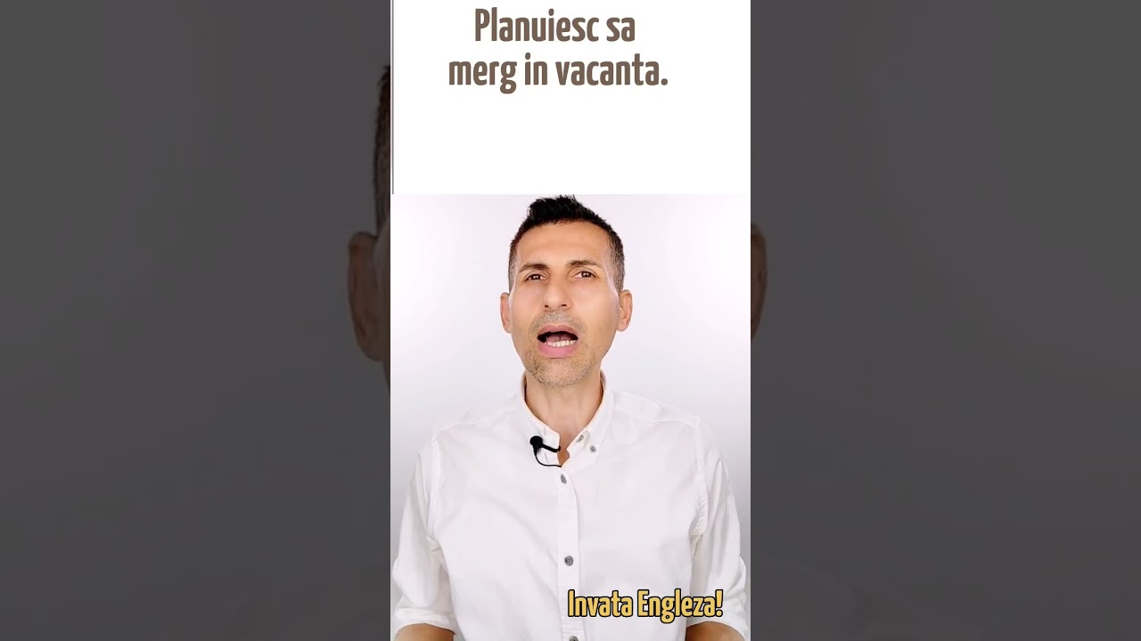 Planuiesc sa merg in vacanta. Cum Spui in Engleza? #engleza #englezaonline #invataengleza #shorts