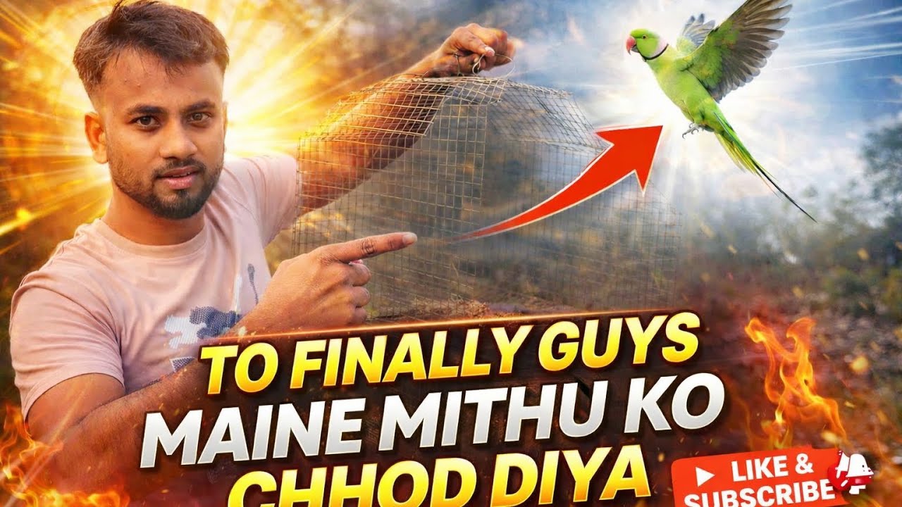To Finally Guys Maine Mithu Ko Chhod Diya 🙂 | Reality