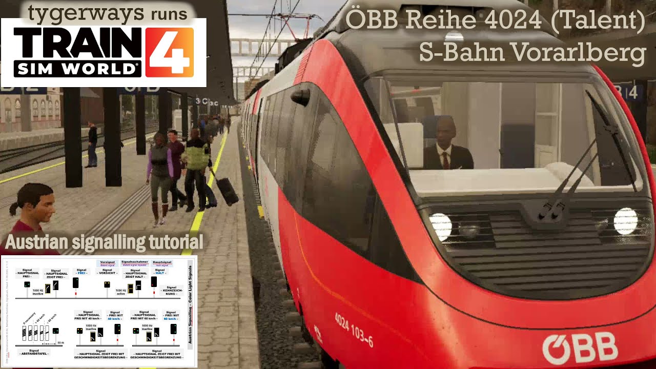 Austrian Signalling: &Ouml;BB Color Light, Speed, Power and Shunting Signals (Train Sim World tutorial)