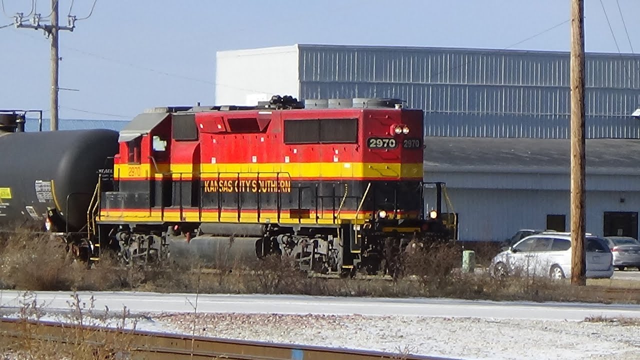 CPKC K73 at E  Moline, IL 553 at Davenport 253 at Bettendorf, IA January 28, 2026