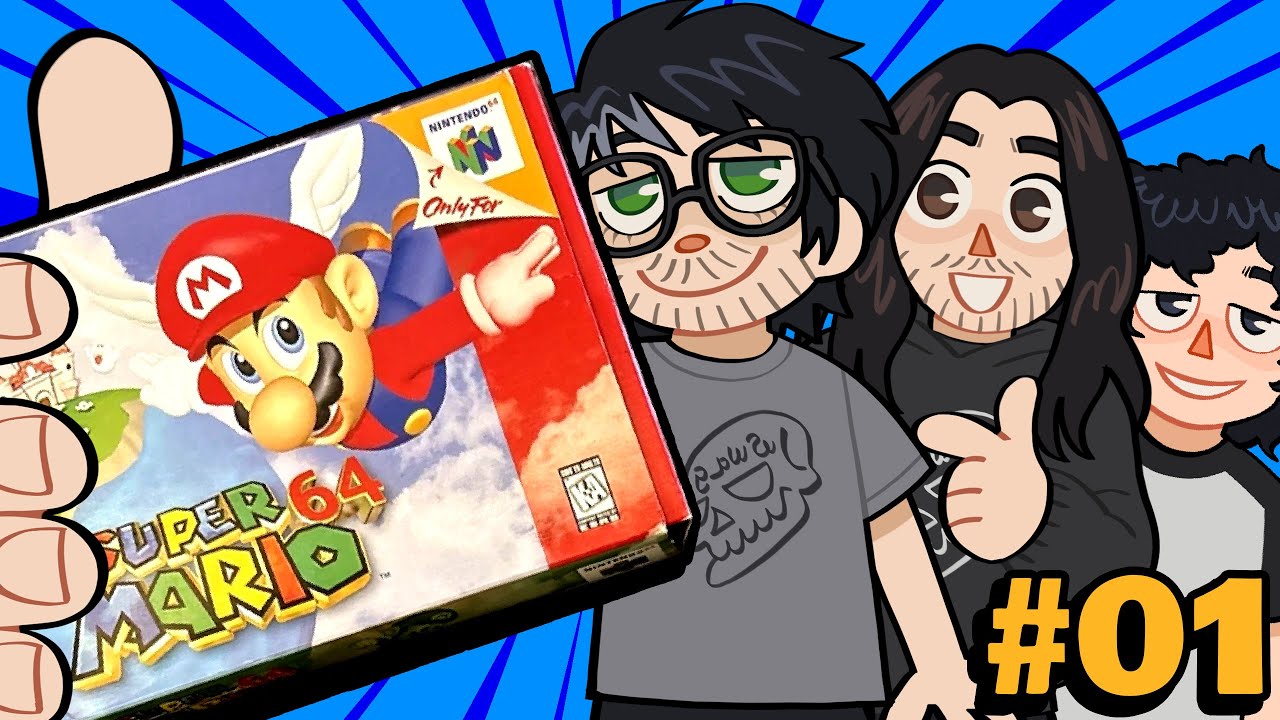 revivendo os traumas antigos do Leandro ft Biffe - Super Mario 64 (CO-OP) #1