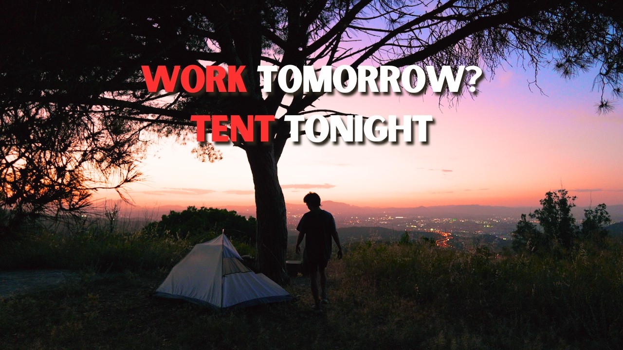 Camping Before Work &mdash; An Essay on Modern Us