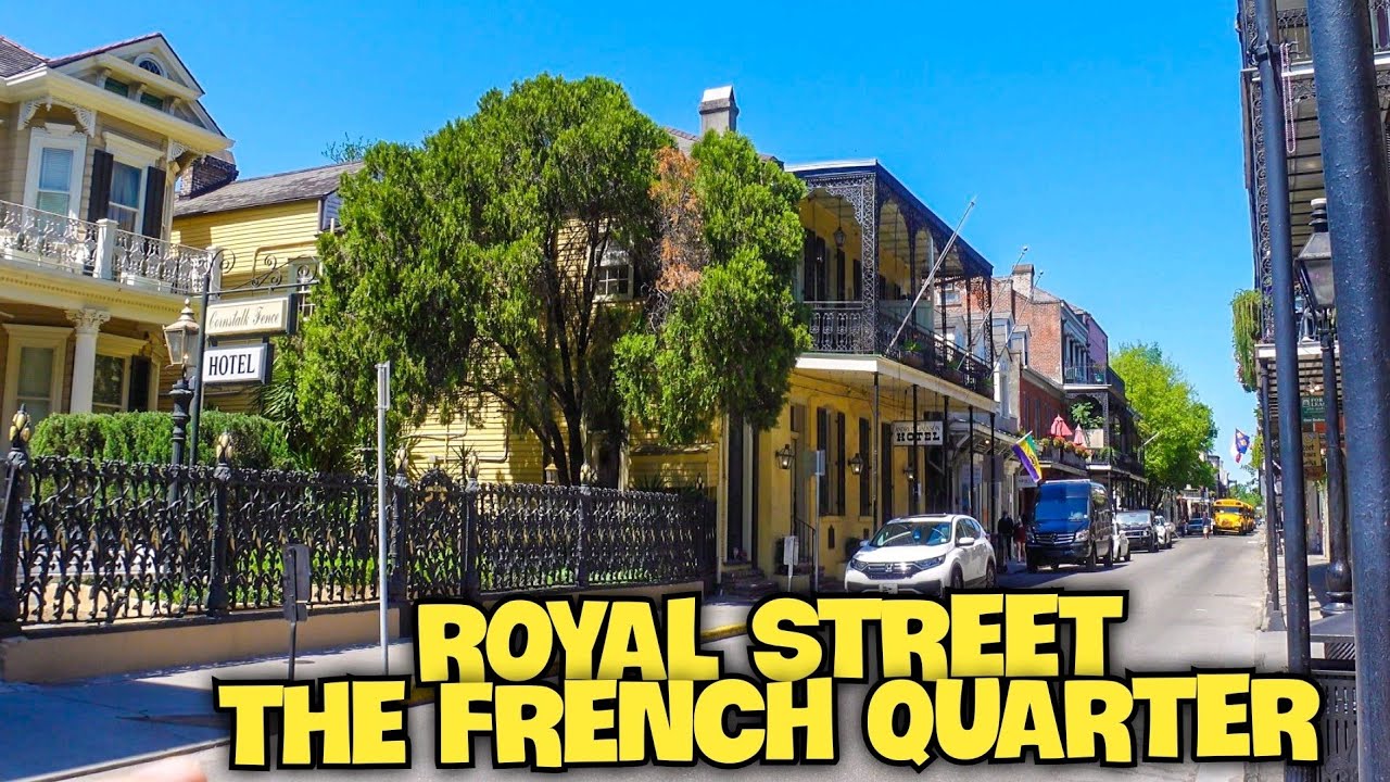 Royal Street - Walking French Quarter Streets - New Orleans