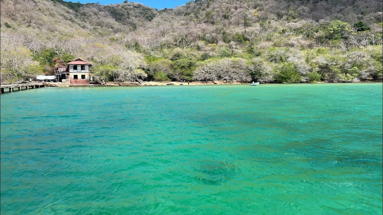 Exploring  Chacachacare Island Trinidad.