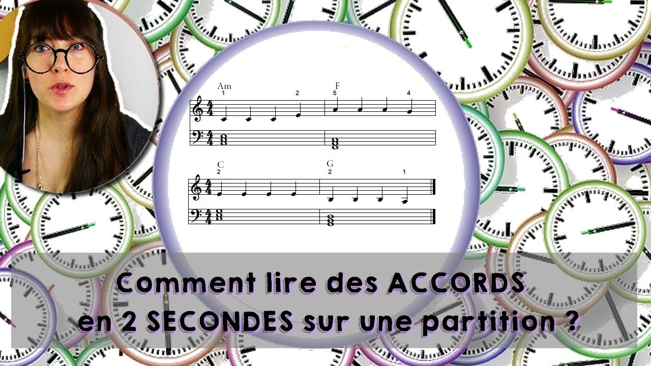 Comment lire des accords en 2 secondes sur une partition ? Piano tutoriel facile