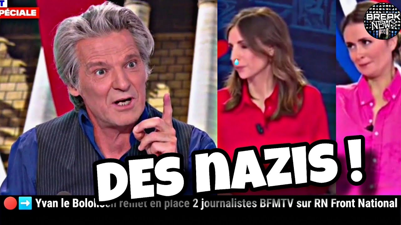 🔴➡️Yvan le Bolloch démonte 2 journalistes BFM sur le Front Populaire