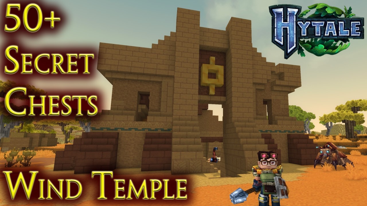 Hytale Earth Temple and Wind Temple 50+ Secret Chests to Find