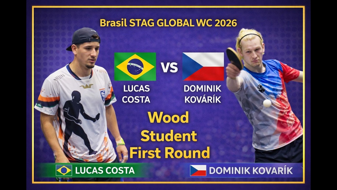 Brasil STAG GLOBAL WC 2026 Wood Kovařík Dominik vs Dimendres
