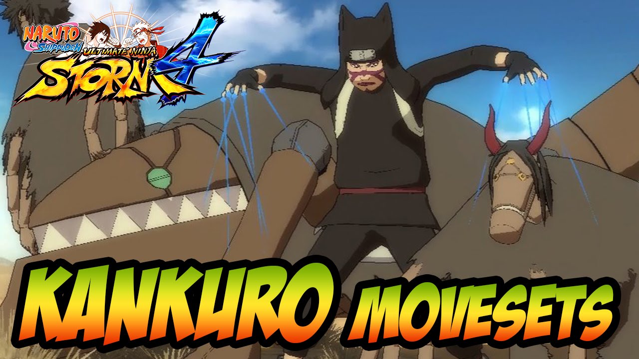 Naruto Ultimate Ninja Storm 1-4 - Kankuro Movesets