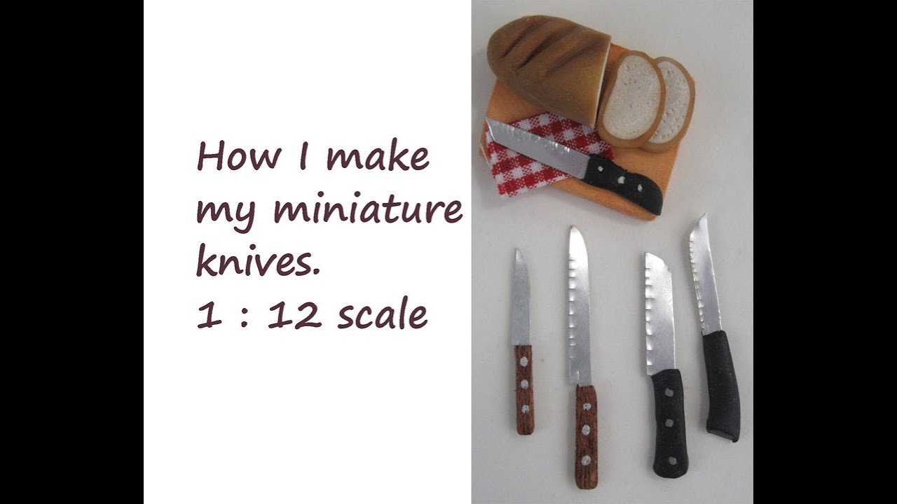 Miniature Knives 1:12 scale