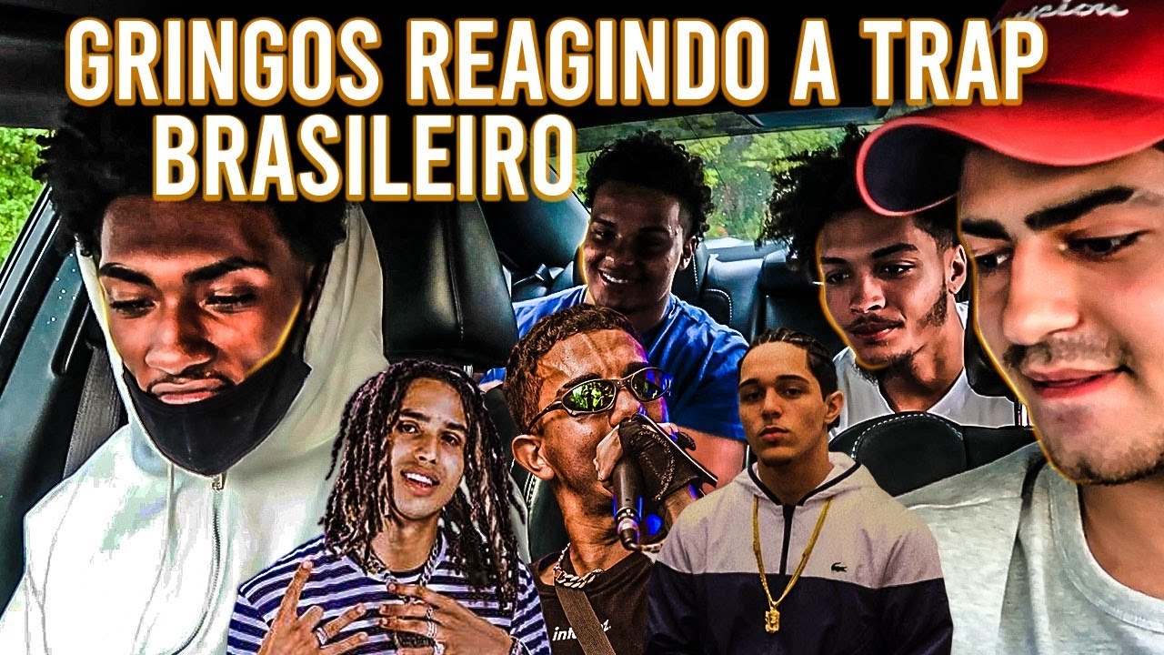 GRINGOS REAGINDO A TRAP BRASILEIRO! 🇧🇷 🇺🇸(NGC DADDY, SIDOKA E MAIS!)