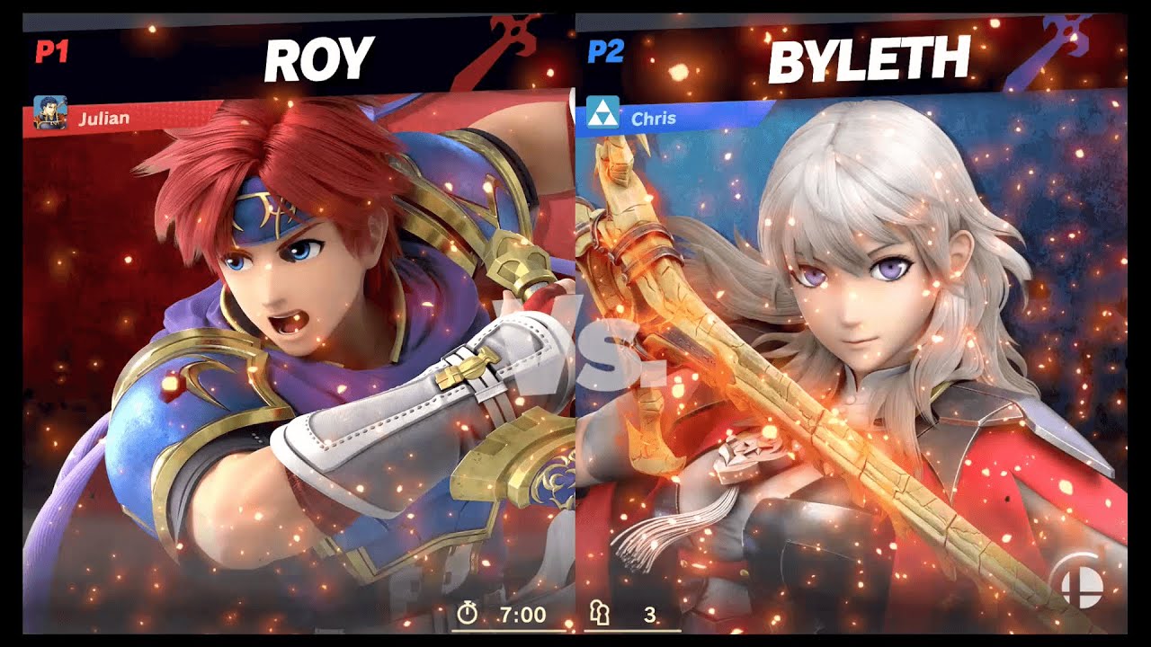 Smash Ultimate Online: Cruciform (Roy) vs Byleth (4 million GSP)