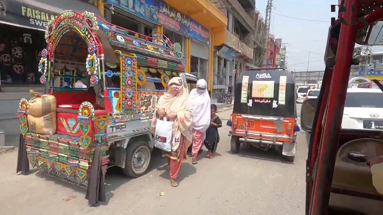 Driving to Aligrama from mingaora swat Pakistan