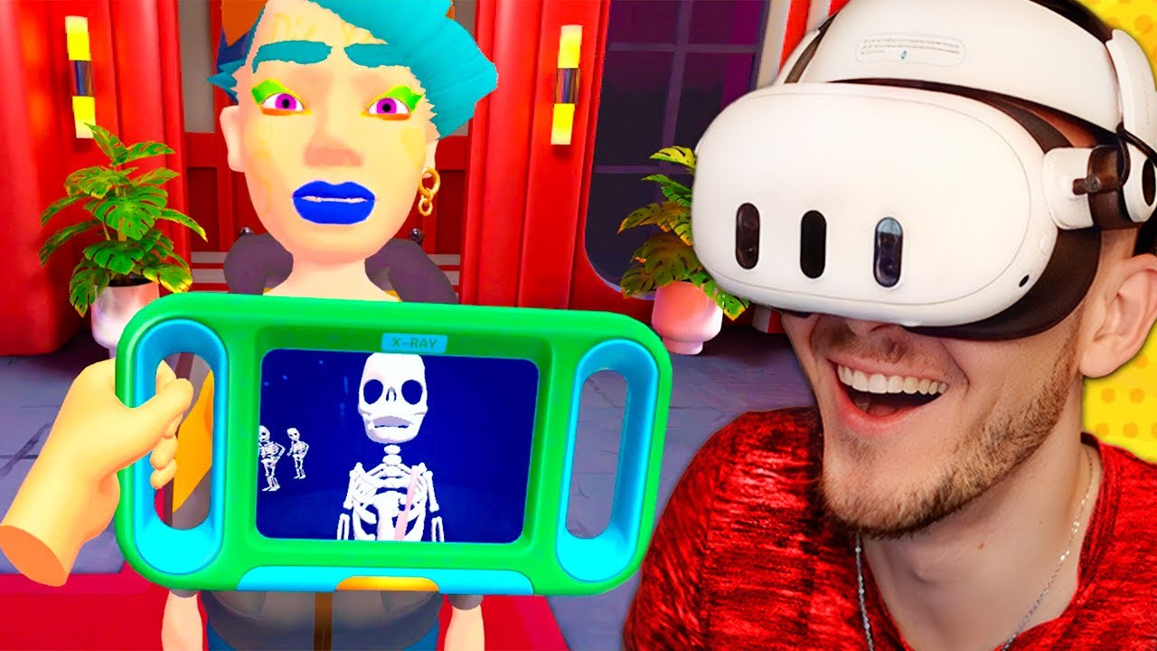 Dělám VYHAZOVAČE ve VR! 😁| I am Security