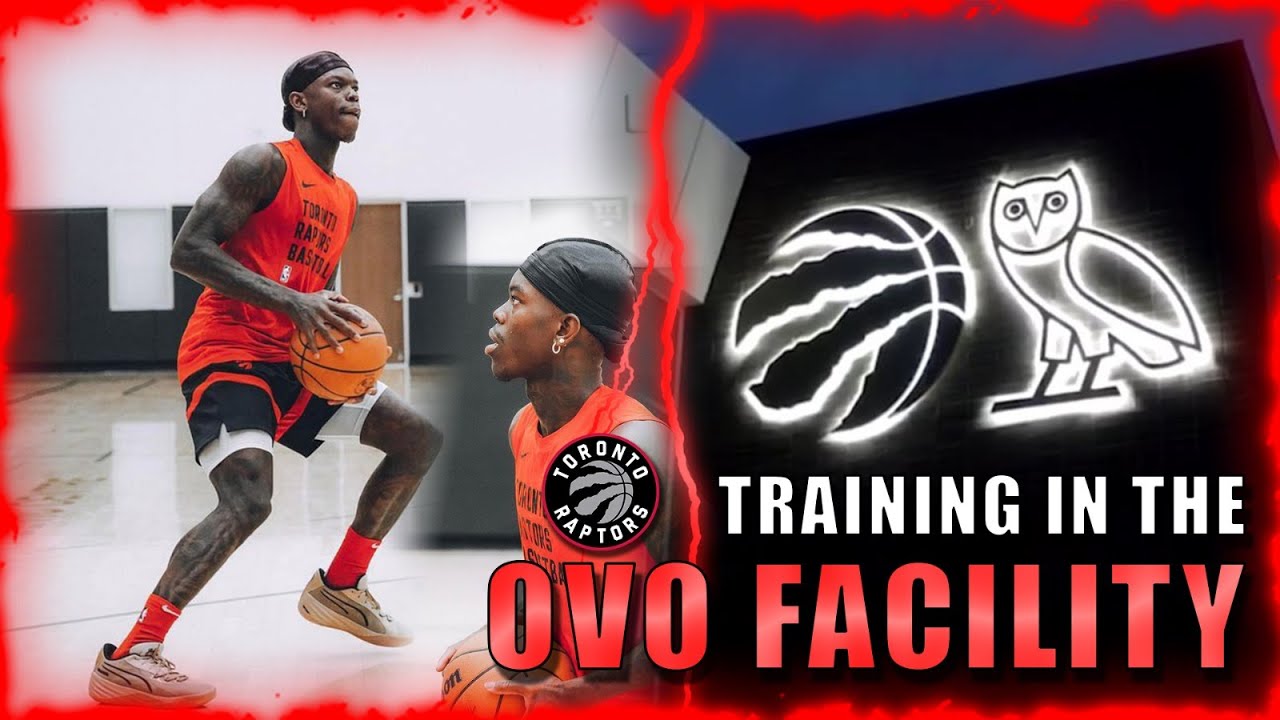 TRAINING IN THE OVO FACILITY - TORONTO RAPTORS