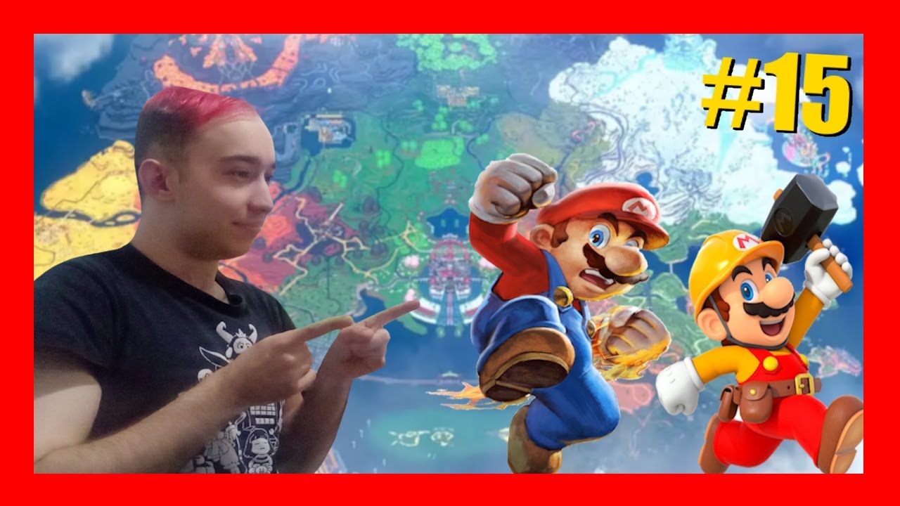 Jugando mientras como aceitunas - Mario Kart World,Mario Maker 2 y Smash Bros Ultimate #15 - Directo