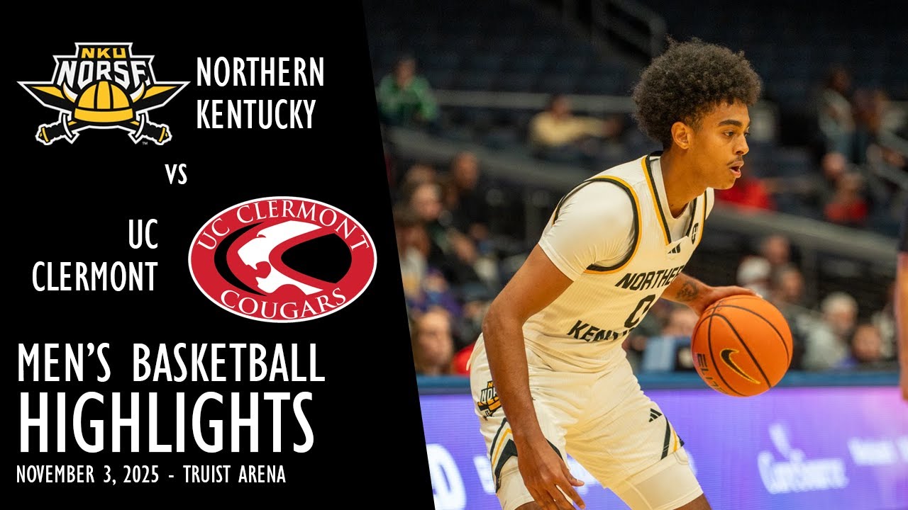 NKU Men's Basketball vs UC Clermont HIGHLIGHTS November 3, 2025
