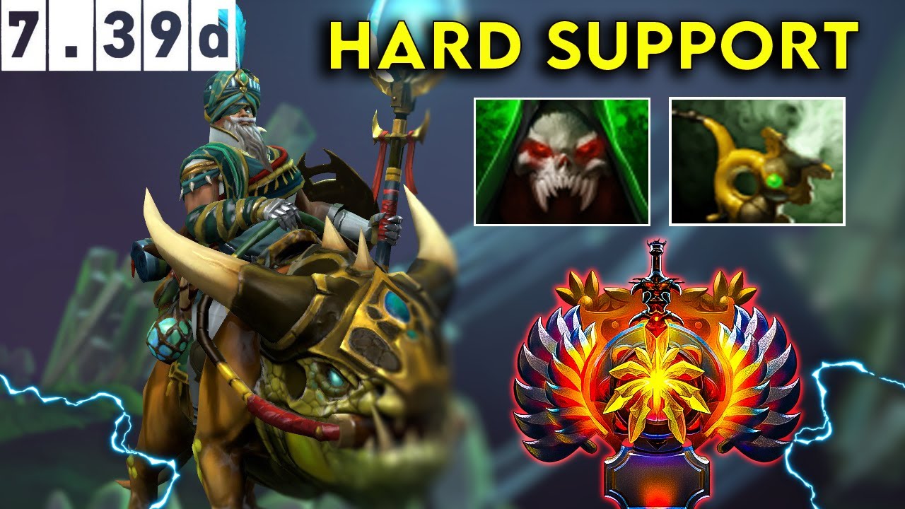 Chen Immortal Hard Support - Dota 2 Patch 7.39d Pro Pub Gameplay