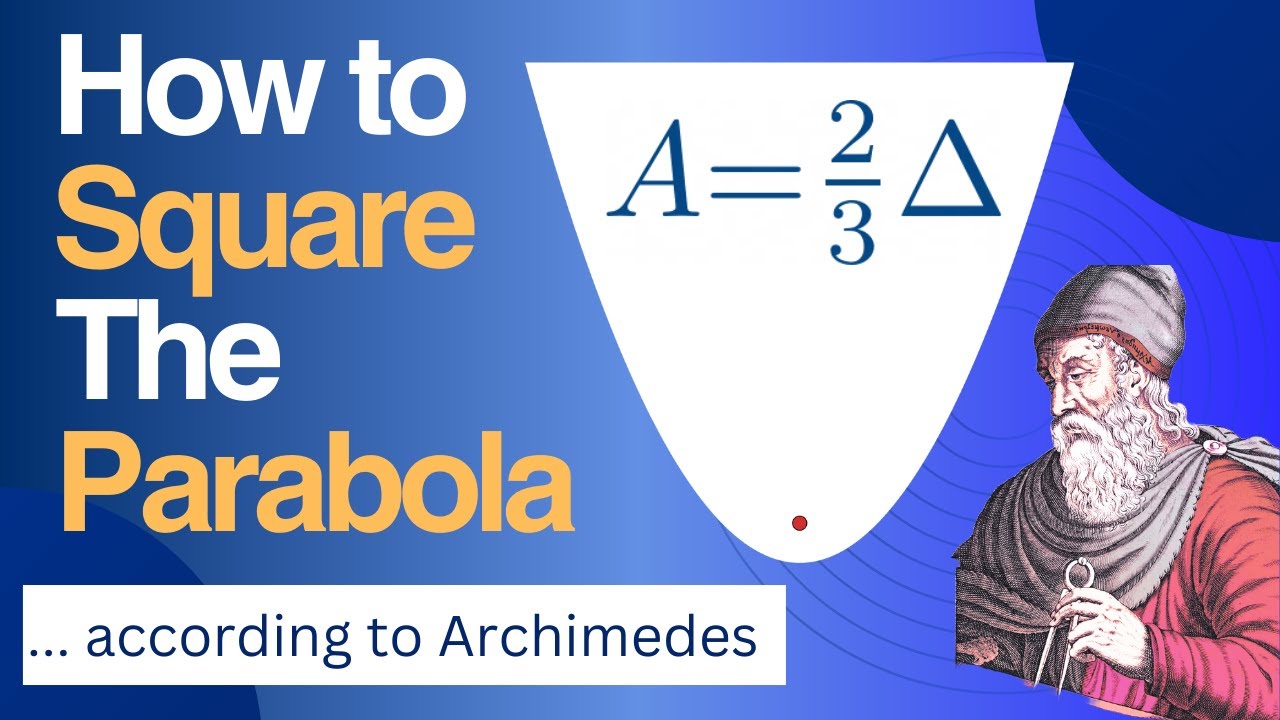 A Lesson in Daring, Flair, and Beauty: Archimedes' Incredible Breakthrough in Squaring the Parabola