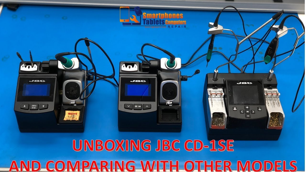 Unboxing JBC CD 1SE and comparing with other model