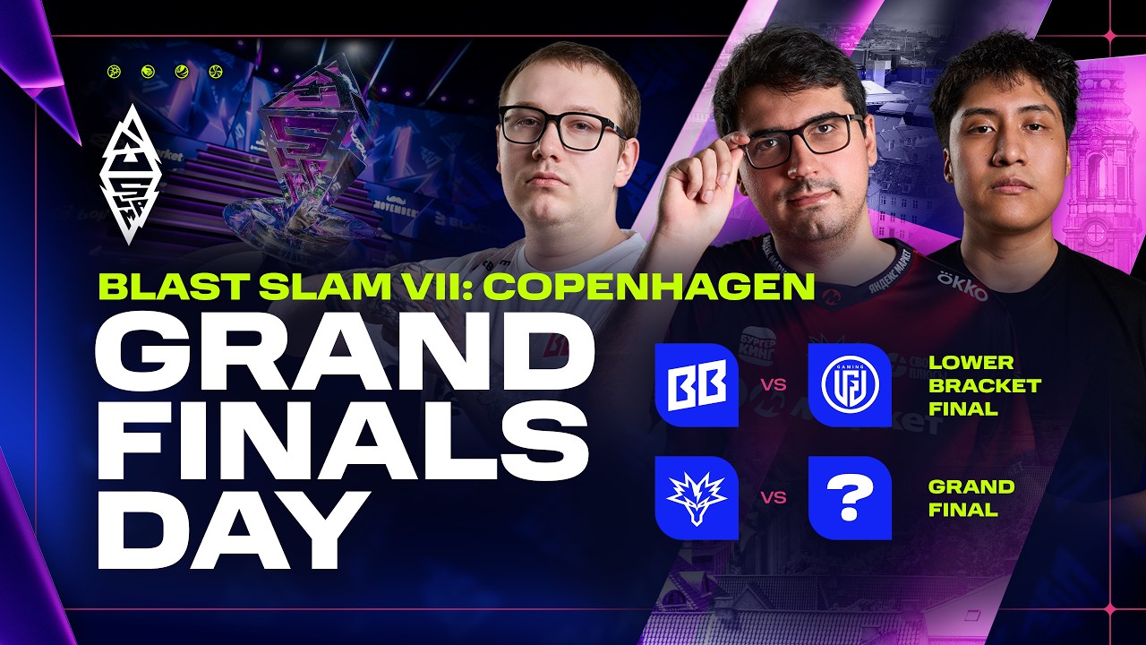 BLAST SLAM VII: Copenhagen, GRAND FINALS DAY - Dota 2 LIVE