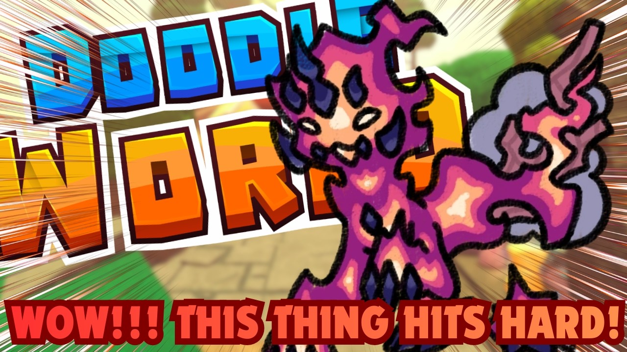 Салаферно бьет СЛИШКОМ СИЛЬНО! - Doodle World PvP