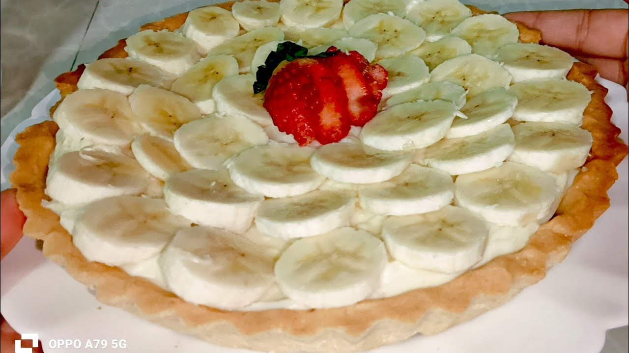 أروع تارتولات بذوق الموز🍌 بعجينة تذوووب في اليد قبل الفم مع كريمة خفيفة والبنة حكاية وحدها ❤