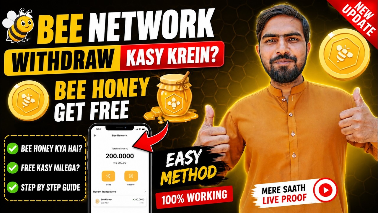 Bee Network Network Latest Update | Bee Network Coin Withdrawal | Be Coin Convert To Bee Honey
